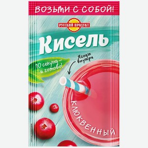 Кисель Русский продукт Клубника/Клюква 25г