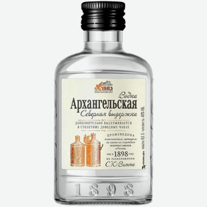 Водка Архангельская северная выдержка 40% 100мл, 100 мл