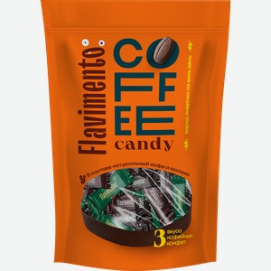 Конфеты FLAVIMENTO Coffee Candy Mix с натуральным кофе, микс вкусов, 500г