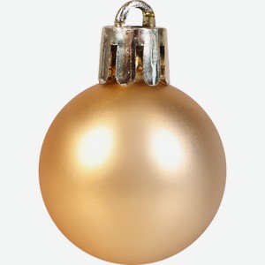 Шар елочный HOMECLUB пластиковый 3см в ассортименте цвет золотой TS003-01ER3, Китай, 1 шт.
