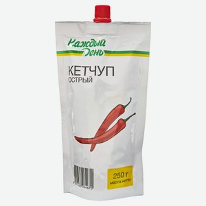 Кетчуп Каждый день Острый 250 г