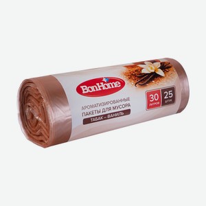 Пакеты д/мусора аромат. микс 30л,25шт_гп