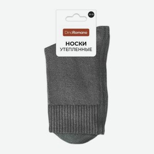 Женские носки утепленные темно-серые р.25-27 ТД25 44 г