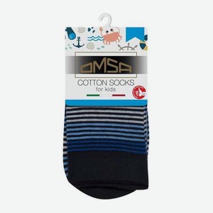 Детские носки в полоску синие р.23-26 Omsa For Kids 21P11 20 г