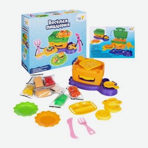 Набор для детской лепки Genio Kids Тесто-пластилин Веселая пиццерия 830 г