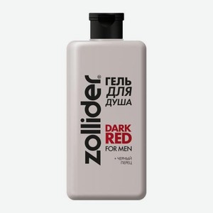 Гель для душа Dark Red For Men Zollider 370мл 370 г