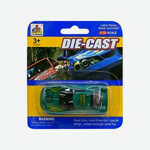 Машинка в масштабе 1:72 металл DS859 в ассортименте 14 г
