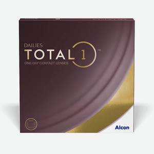 DAILIES Однодневные контактные линзы TOTAL1 90 линз, -01,75, R8,5