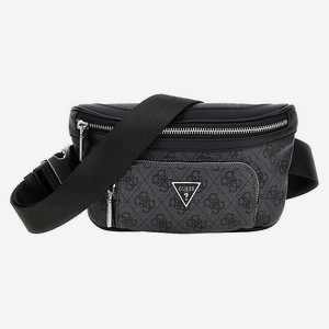 GUESS Поясная сумка Milano Smart Compact Bum Bag, Цвет: Черыный