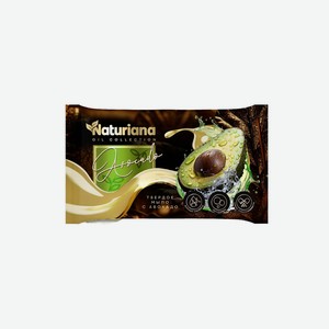 NATURIANA Мыло туалетное штампованное  с маслом авокадо , 0.08 л