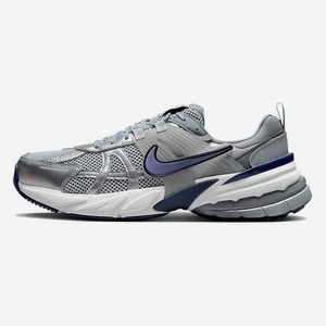 NIKE Кроссовки Nike V2K Run Wolf Grey Midnight Navy, Размер: 46 , Цвет: Gray Silver
