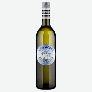 Вино «Чайка» белое полусладкое Россия, 0,75 л