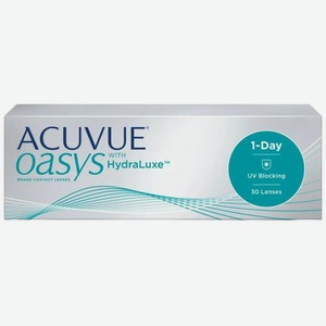 Линзы контактные Acuvue Oasys with Hydraluxe -2.50, 30шт., 30 шт