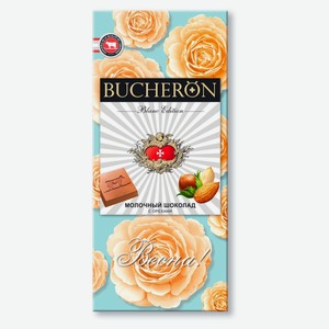 Шоколад молочный Bucheron Белое издание (Blanc Edition) с орехами 85 г