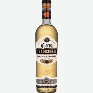 Текила CUERVO Традисьональ Репосадо 40%, 0.7л