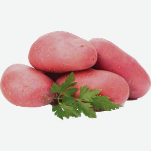 Картофель красный мытый 1кг