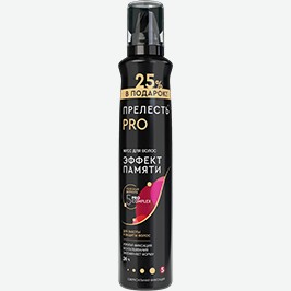 Мусс Для Волос Прелесть Профессионал, Эффект Памяти, 200 Мл