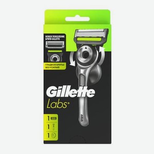 Безопасная бритва с 1 сменной кассетой Gillette Labs 65 г