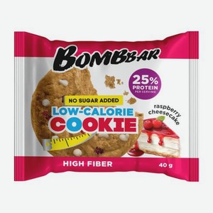 Печенье Bombbar Малиновый чизкейк неглазированное 40г 40 г