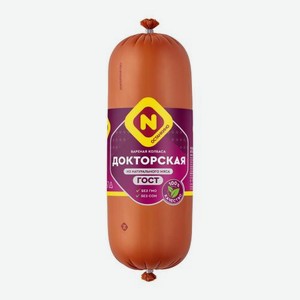 Колбаса Останкино Докторская вареная весовая 1 кг