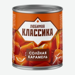 Молоко сгущенное с соленой карамелью Любимая классика 2.5% 360г 360 г