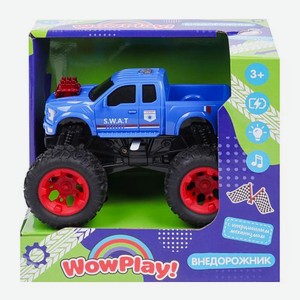 Внедорожник инерц со светом и звуком WowPlay! в ассортименте 250 г