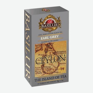 Черный чай Basilur Island of Tea 25пак 50г в ассортименте 50 г