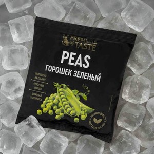 Горошек зелёный быстрозамороженный Premiere of Taste 400г 400 г