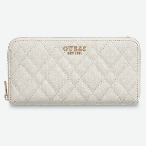 GUESS Кошелек Isemay Slg Large Zip Around, Цвет: Белый