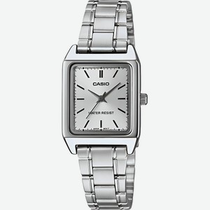 CASIO Часы наручные Collection LTP-V007D, цвет: Серебряный
