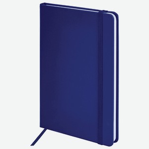 BRAUBERG Блокнот А5 Basic 80л синий, Мультиколор