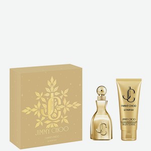 JIMMY CHOO Подарочный набор женский I Want Choo Le Parfum, Парфюм, спрей 60 мл + Лосьон для тела, 100 мл
