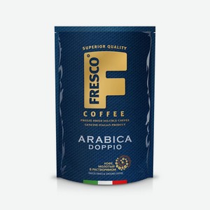 Кофе растворимый Fresco Arabica Doppio сублимированный с доб