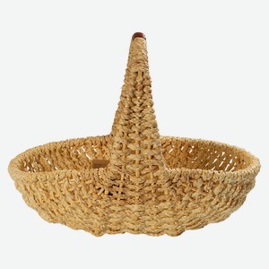 Корзина плетеная 45*23*12/33 см, кукуруза