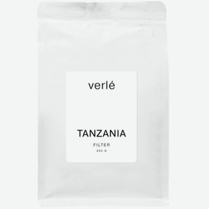 Кофе в зернах Verle Танзания натуральный жареный 250г, 250 г