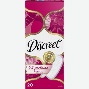 Прокладки ежедневные Discreet Нормал (Normal) 20 шт. дизайн упаковки в ассортименте