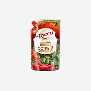 Кетчуп Мистер Рикко Острый 300г
