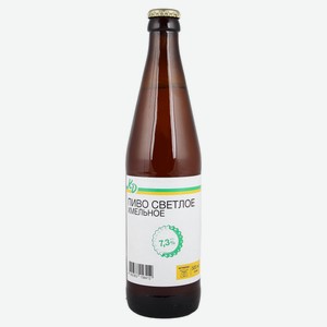 Пиво светлое «КД» Хмельное крепкое фильтрованное 7,3%, 500 мл