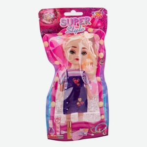 Кукла KiddiePlay, с аксессуаром  Super Style  (15см), арт. 52623