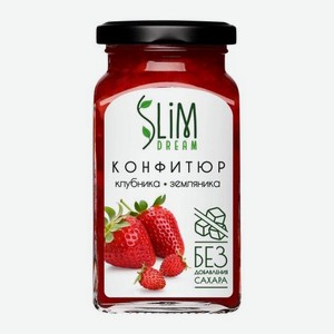 Конфитюр без сахара Клубнично-земляничный Slim Dream 300г 300 г