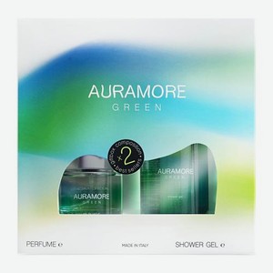 Подарочный набор для женщин Green Auramore Парфюмерная вода 50мл + Гель для душа 220мл в ассортименте 270 г