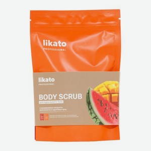 Подарочный набор скрабов для тела Likato Professional Арбузный шейк + Манговый шейк 2шт*250г в ассортименте 500 г