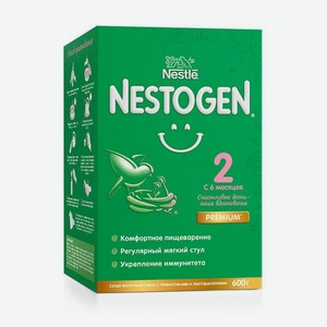 Смесь молочная  Nestogen  2, с пребиотиками, сухая, 600 г