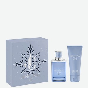 JIMMY CHOO Подарочный набор для мужчин Man Aqua Set, Туалетная вода, спрей 50 мл + гель для душа, 100 мл