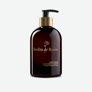 JARDIN DE ROSAS Крем для рук «Питательный» Bergamot & Cedar, 500 мл