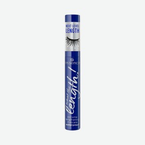 Водостойкая тушь для ресниц ультраудлинение Essence What the length! extreme lengthening mascara waterproof 02 10мл