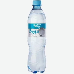 Вода Первым Делом питьевая негазированная 0,6л