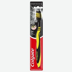 Зубная щетка Colgate Зиг Заг Древесный уголь многофункциональная, средней жесткости