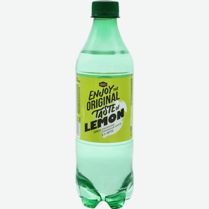 Напиток безалкогольный RERO на ароматизаторах cо вкусом лимона сильногаз. ПЭТ, Россия, 0.5 L