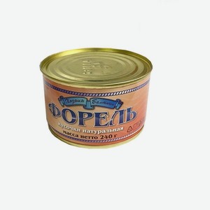 Форель натуральная кусочки Хозяин Балтики, 240 г